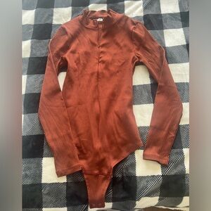 Abercrombie & Fitch copper bodysuit size M